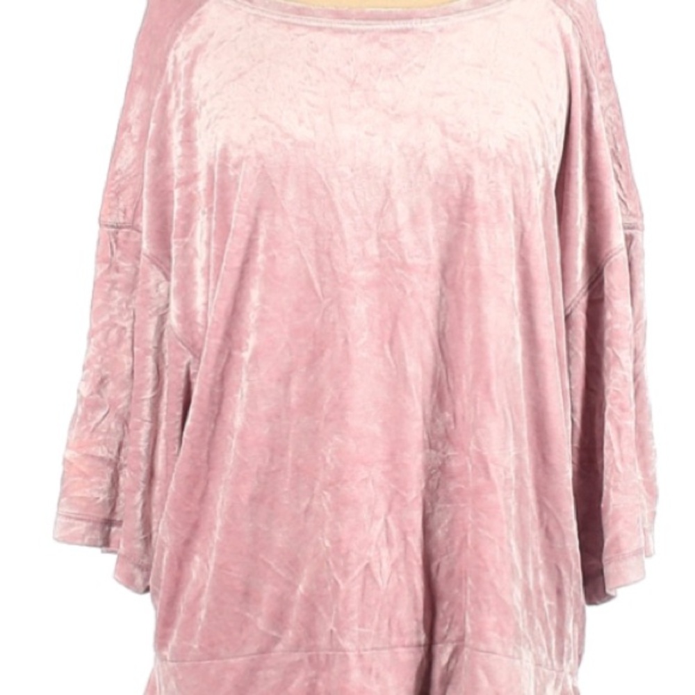 Free People Mauve Woods Valerie Tee Tunic Top